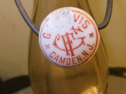 G. Frank Travis bottle cap, early 1910s