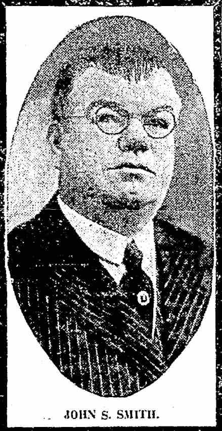 John S. Smith portrait, Jersey Journal, 1921