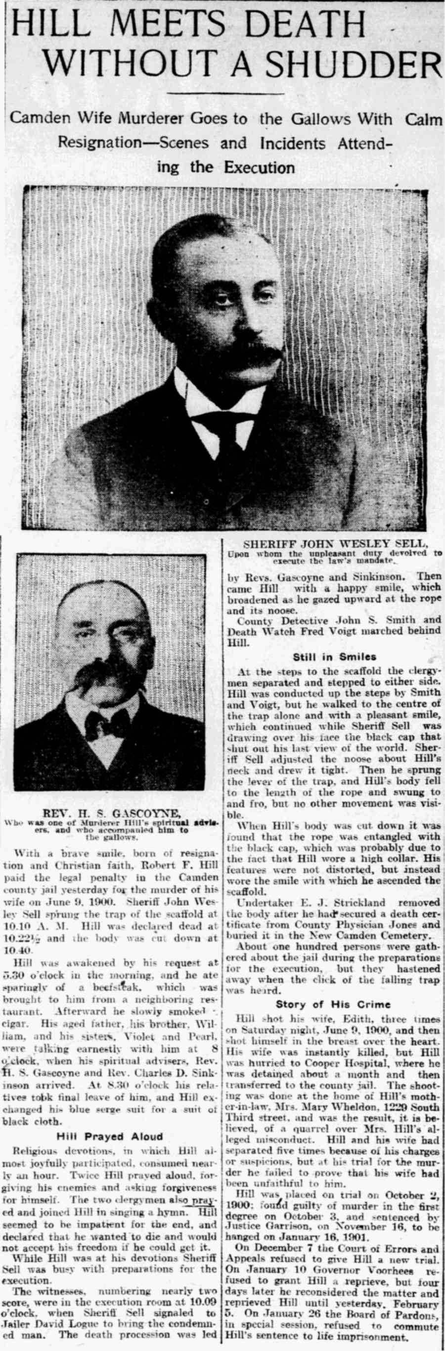 Philadelphia Inquirer, February 6, 1901