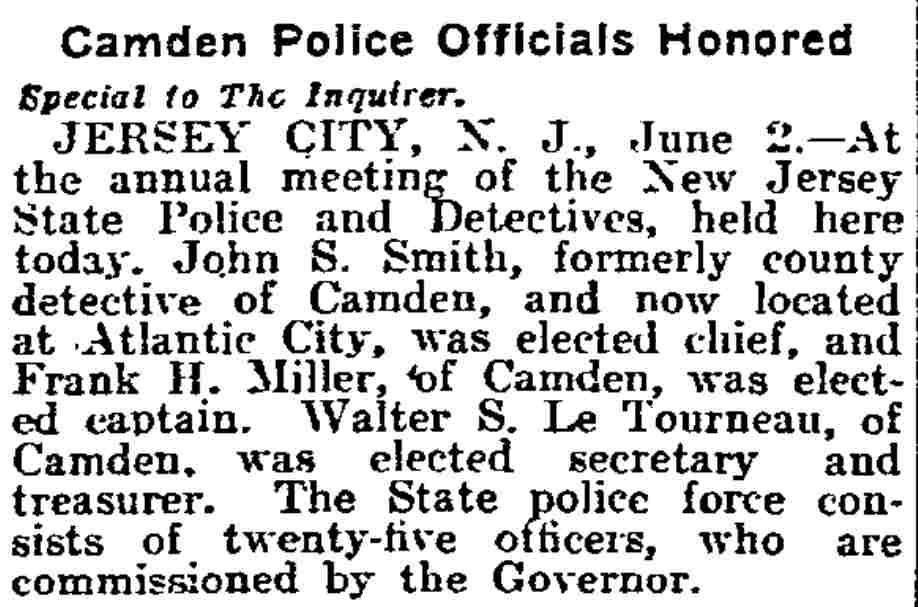 Philadelphia Inquirer, June 3, 1916
