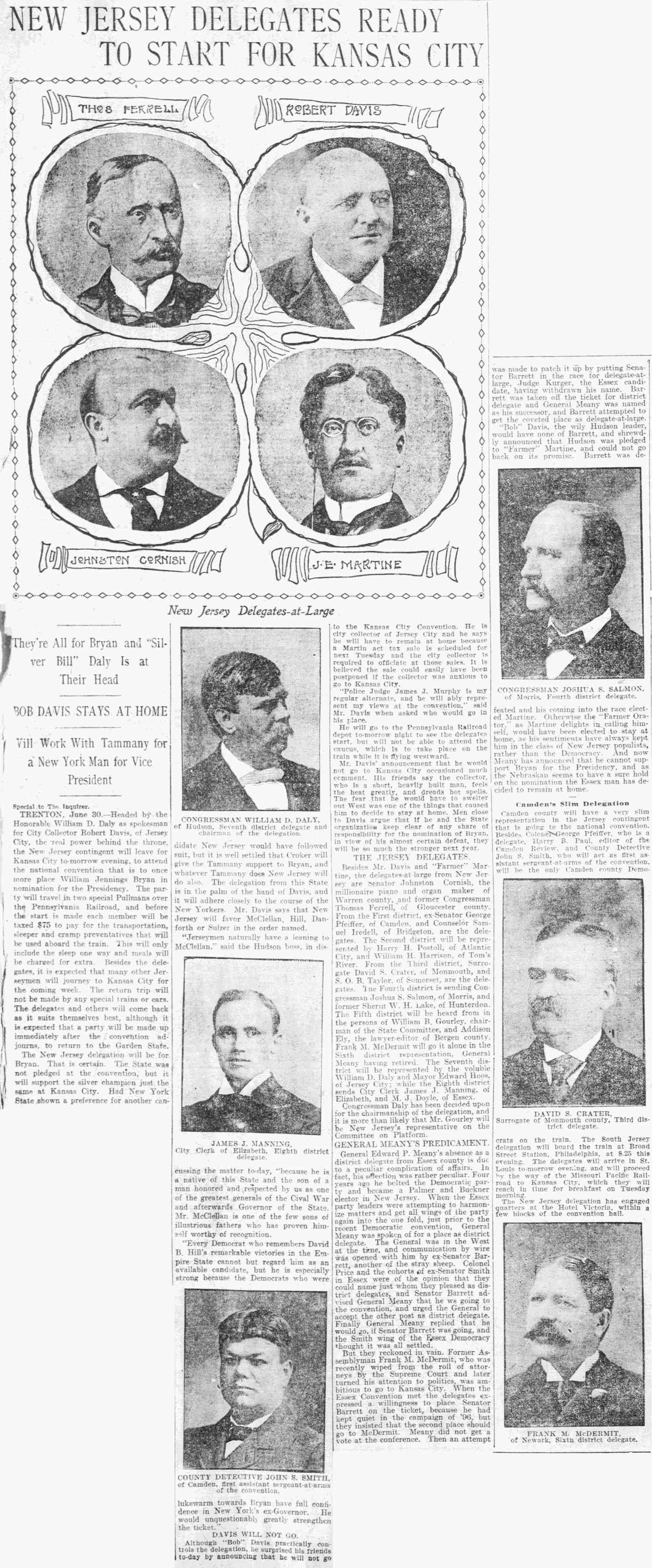 Philadelphia Inquirer, July 1, 1900