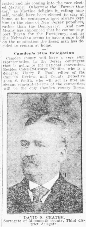 Philadelphia Inquirer, July 1, 1900 — New Jersey Delegates Ready to Start for Kansas City, part 4