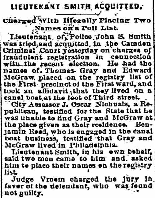 Philadelphia Inquirer, December 20, 1893