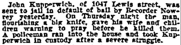 1047 Louis Street — Joseph Nowrey, Philadelphia Inquirer July 21, 2000
