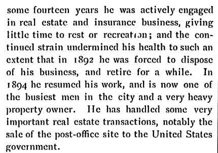 Biographical Review 1897, Louis B. Humphreys, page 5