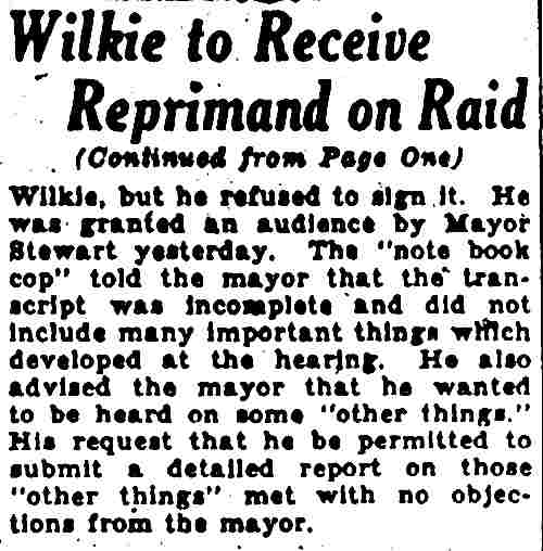 August 14, 1931 — continued