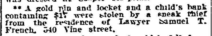 Philadelphia Inquirer, February 17, 1912
