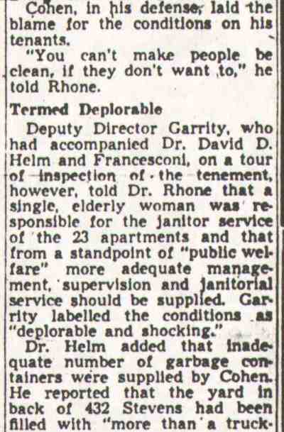 Article continuation: Termed Deplorable section with Dr. Helm's findings