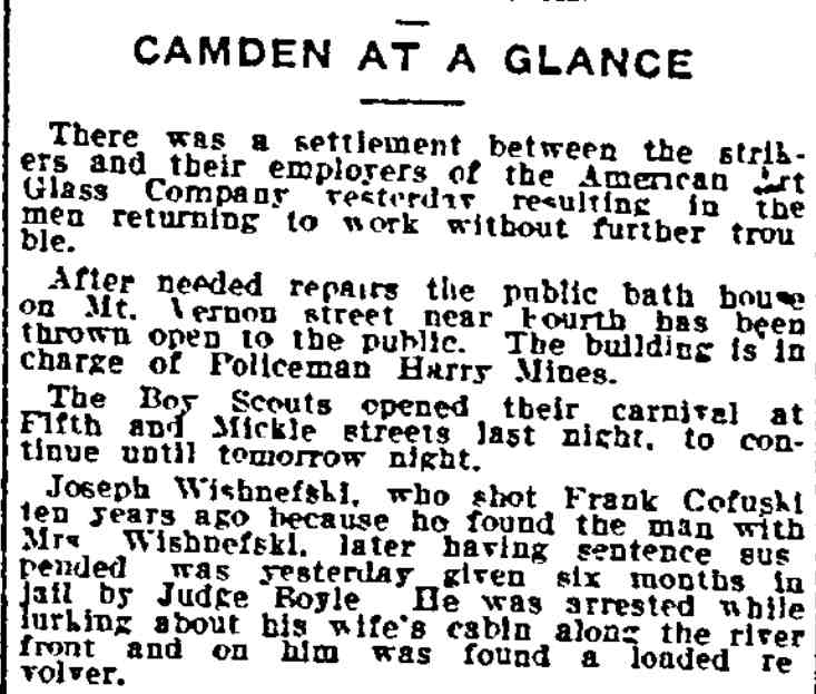 Philadelphia Inquirer, June 18, 1915