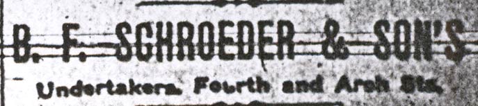 Funeral notice from Camden Post-Telegram