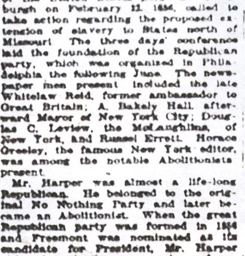 Camden Daily Courier, May 10, 1918 — John C. Harper Dies at Shore (continued)