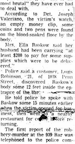 City Murder Victim Was in Poor Health (continued) — Camden Courier-Post, July 15, 1967