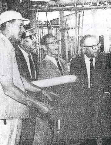 Construction of Congregation Beth El, Cherry Hill NJ, 1968