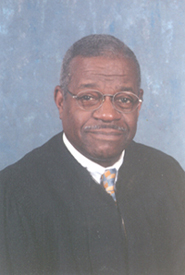 Judge Theodore Z. Davis in judicial robes