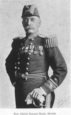 Bowman H. McCalla in uniform