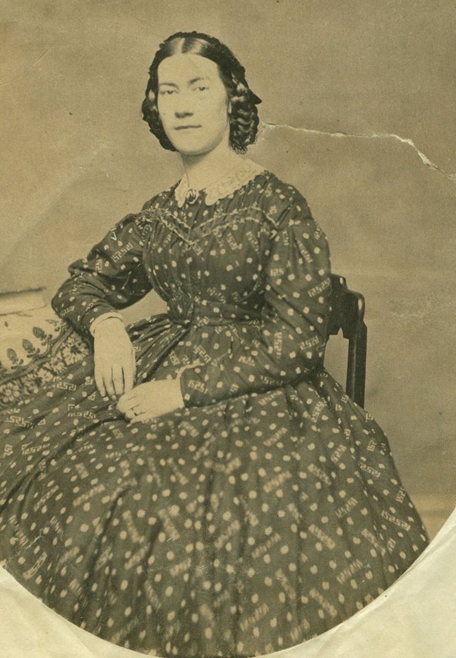 Rhoda Harris Hires Morton, circa 1865