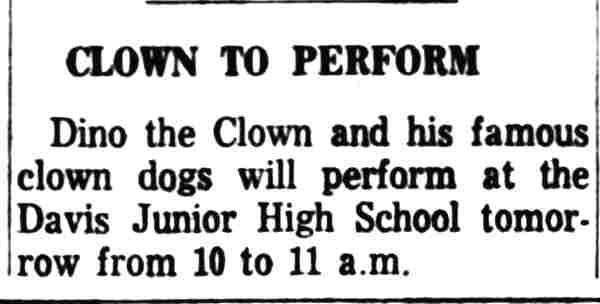 Albert Bedell at Henry H. Davis School, Camden Courier-Post, August 16, 1963