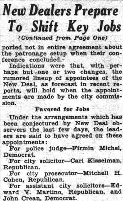 Albert S. Woodruff article, August 29, 1935, clipping 2