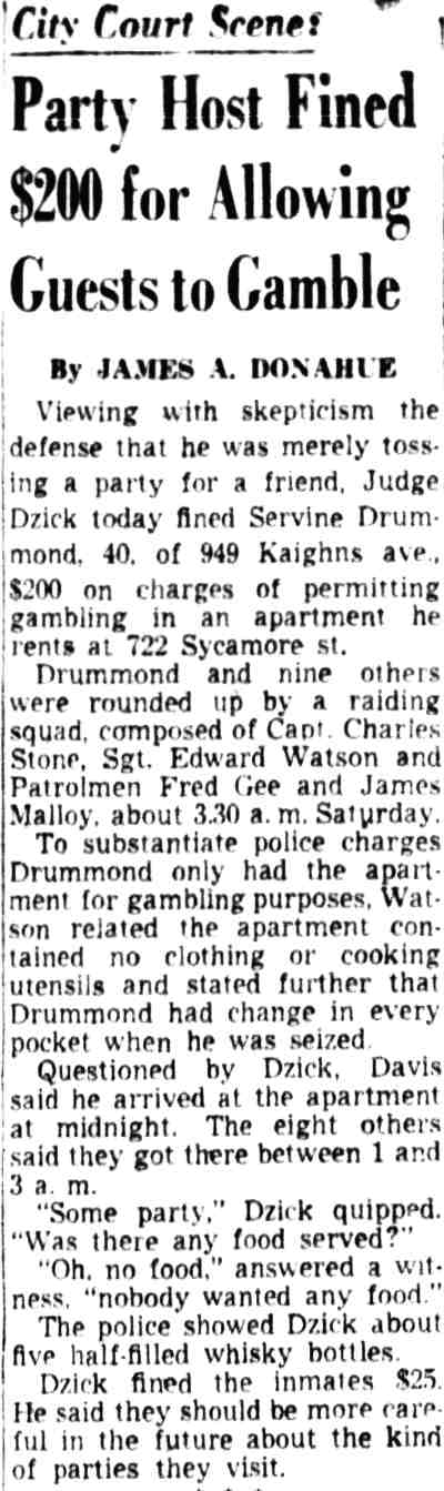 Camden Courier-Post, July 6, 1953, clipping part 1
