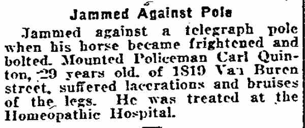 Philadelphia Inquirer, June 18, 1922 — Carl Quinton