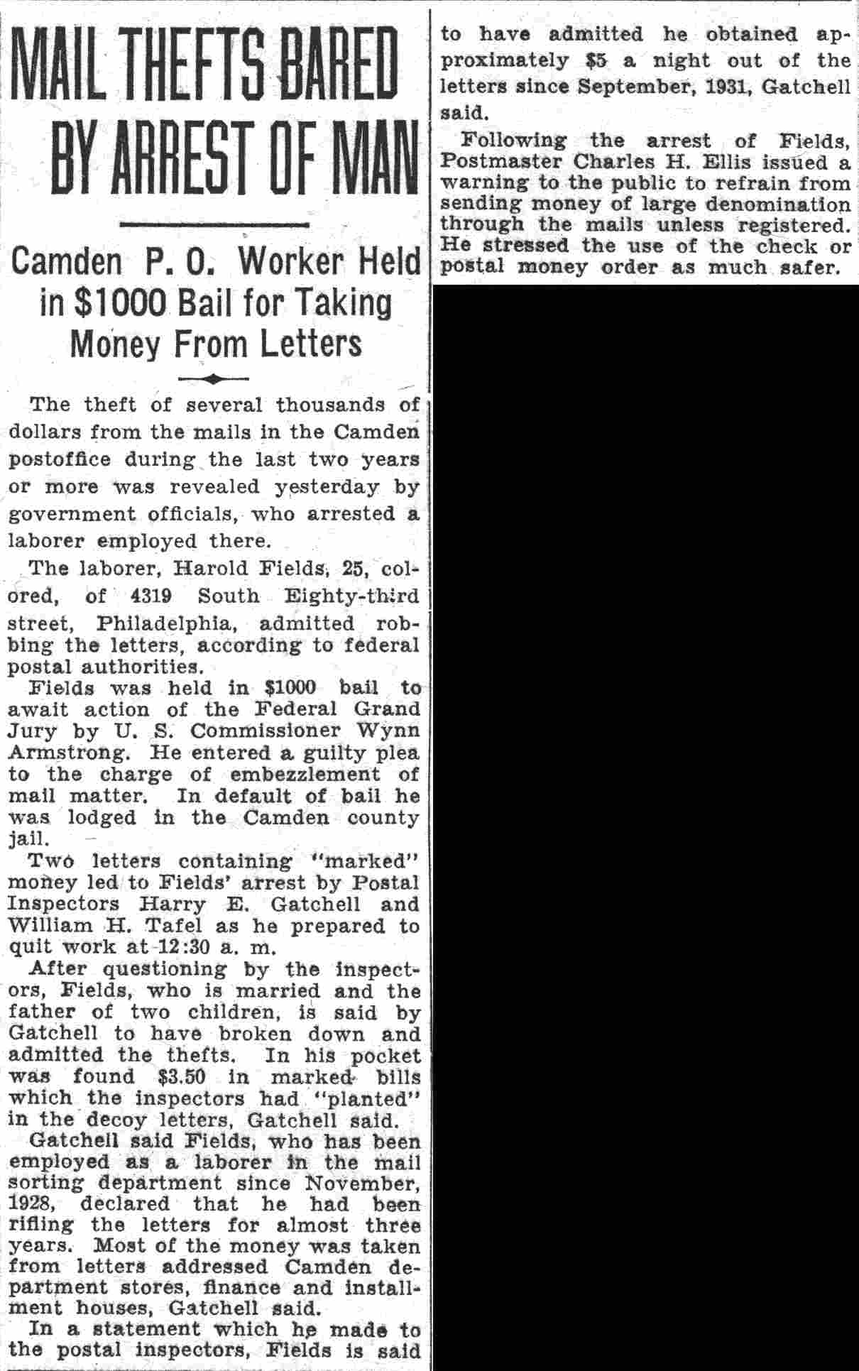 Camden Courier-Post - June 16, 1932