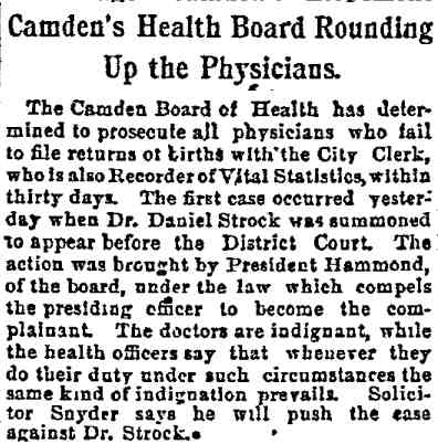 Philadelphia Inquirer July 18, 1891
