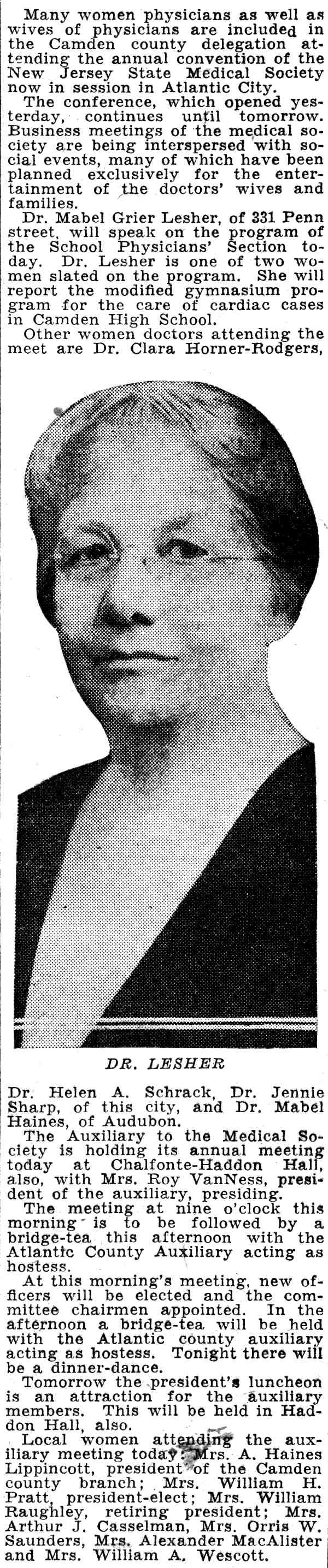 Camden Courier-Post, June 17, 1932