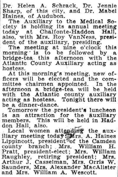 Camden Courier-Post, June 17, 1932 — continuation