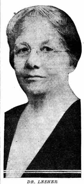 Dr. Mabel Grier Lesher