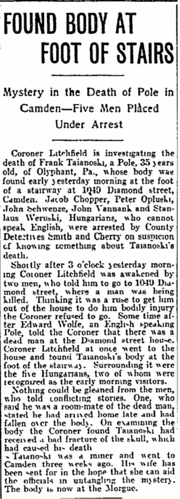 Philadelphia Inquirer, September 29, 1902