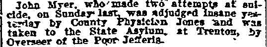 Philadelphia Inquirer, July 12, 1899 — Dr. William S. Jones