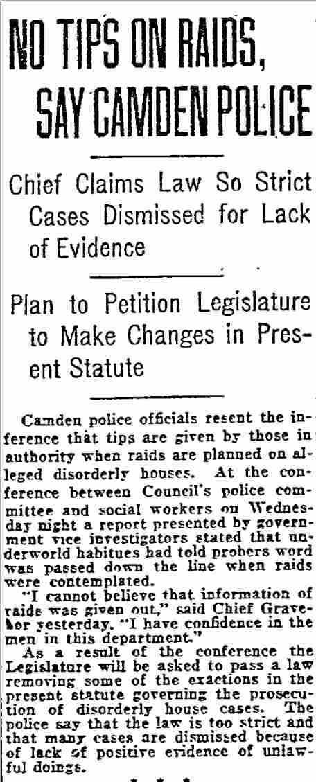 Philadelphia Inquirer, December 9, 1921 — Elisha Gravenor