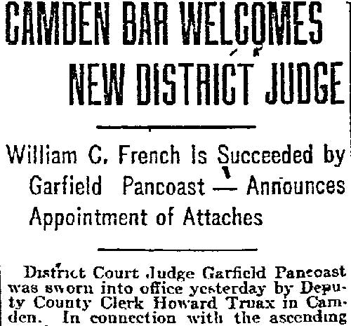 Philadelphia Inquirer, April 13, 1917 — Camden Bar Welcomes New District Judge (part 1)
