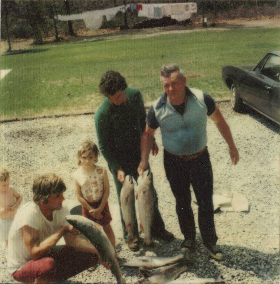 George E. Brown Sr. fishing