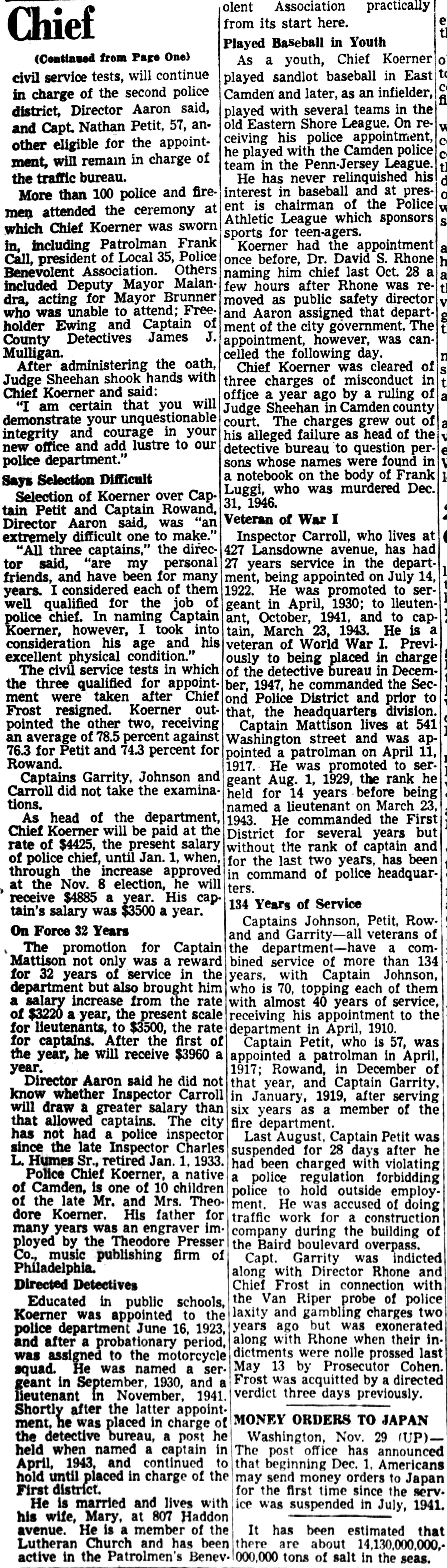 Camden Courier-Post, November 29, 1949 (continued)