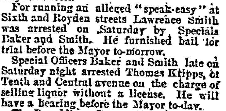 Philadelphia Inquirer, December 22, 1890 — Camden's News Budget, page 2