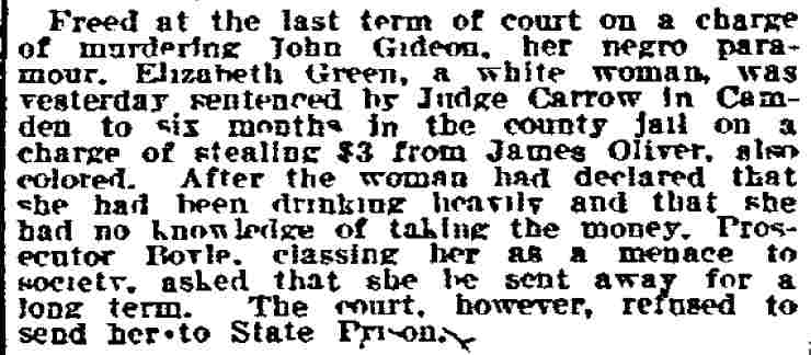 Philadelphia Inquirer, June 15, 1912