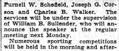 Pyne Poynt Athletic Association newspaper clipping, June 15, 1932, continued