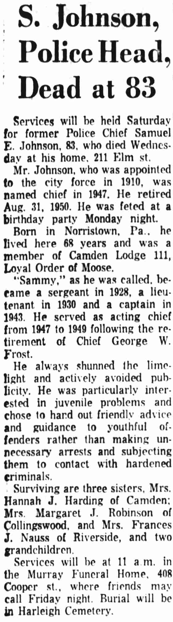 Camden Courier-Post, March 15, 1962