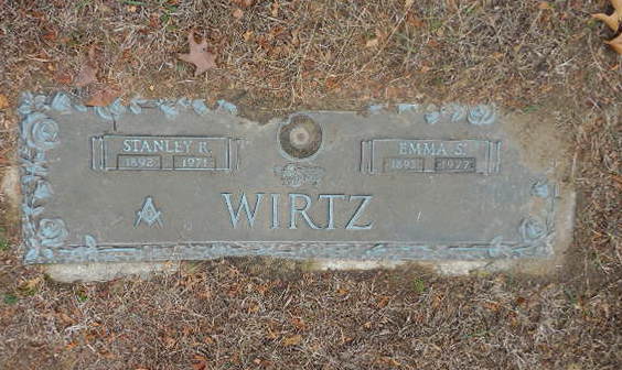 Grave of Stanley R. Wirtz, Arlington Cemetery, Pennsauken