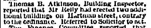 Thomas B. Atkinson, Building Inspector — Philadelphia Inquirer, September 27, 1872