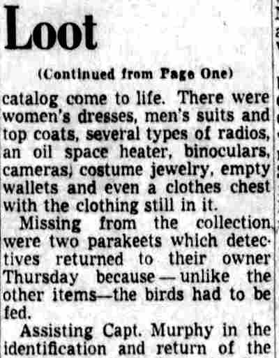 Burglary Victims Recover $4360 in Stolen Goods article, part 3