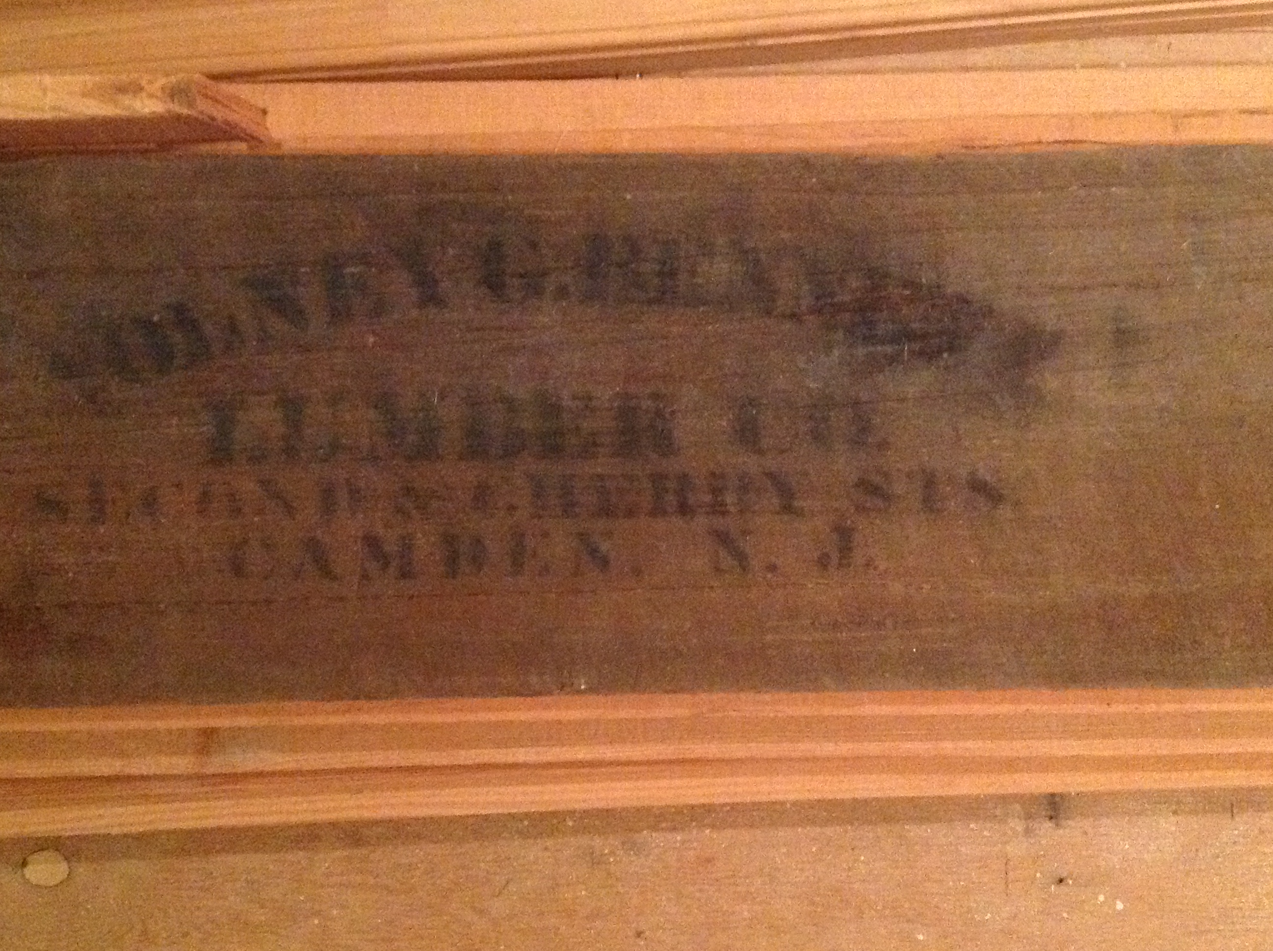Volney G. Bennett Lumber Company board