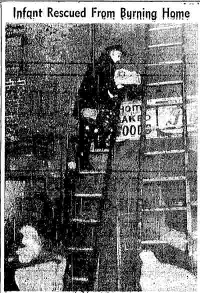217 Sycamore Street — Johnson Family fire, San Diego Union, March 31, 1947