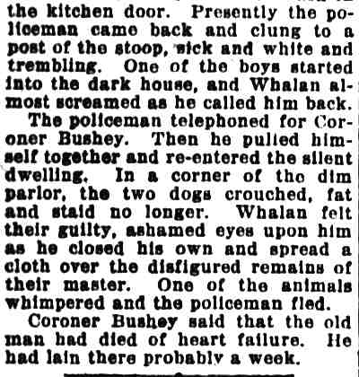 Des Moines Register article, February 27, 1916, part 2