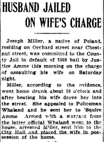 Camden Post-Telegram article, March 9, 1908