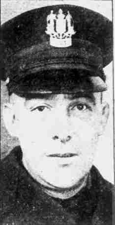Portrait of Clarence H. Thorn in police uniform