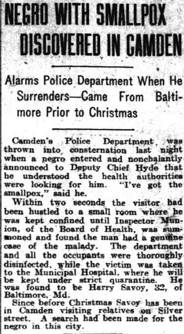 Philadelphia Inquirer, January 6, 1916