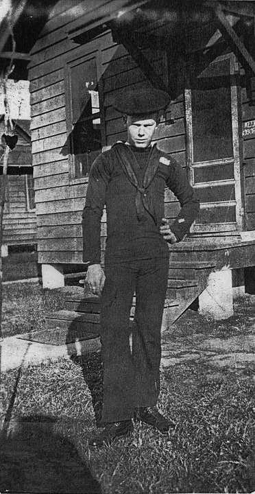 George W. Garner in U.S. Navy uniform