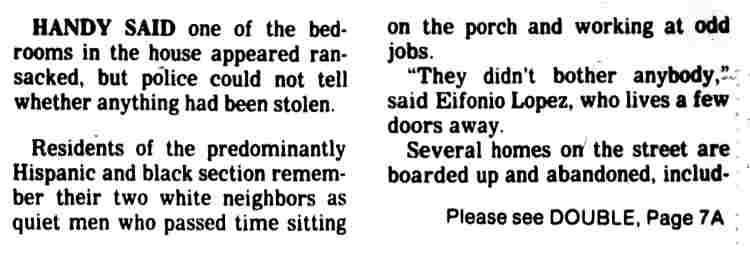 Double murder shocks Camden, Camden Courier-Post, September 23, 1979, continuation